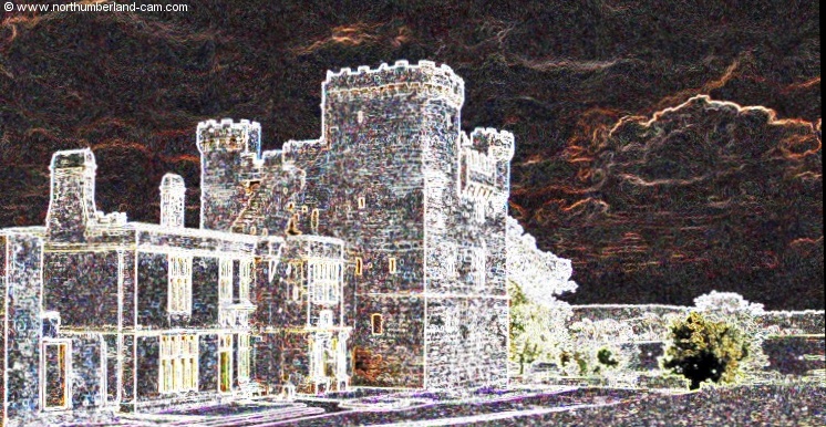 Castle Carved From Stone.