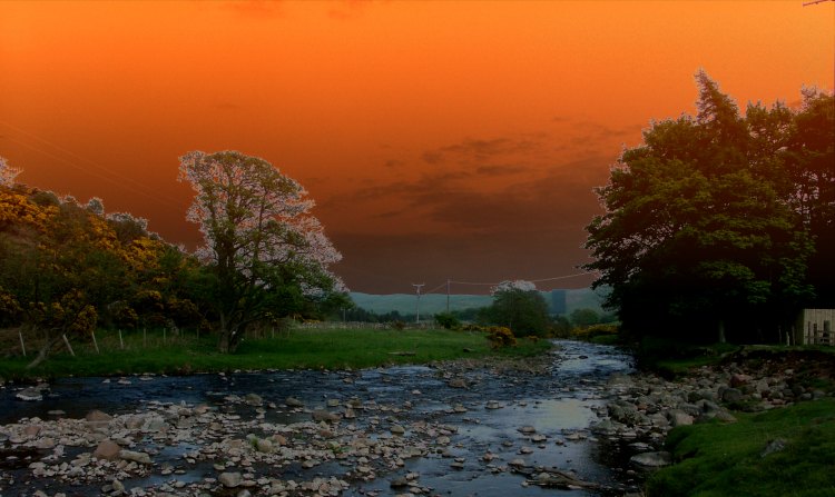 Orange Sky.